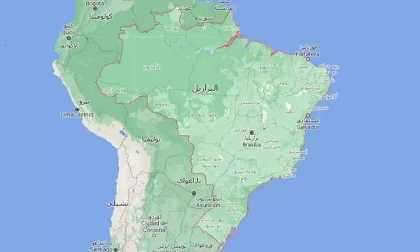 اين تقع البرازيل