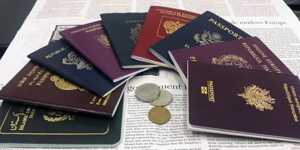 جوازات سفر يمكن شرائها بمقابل مادي